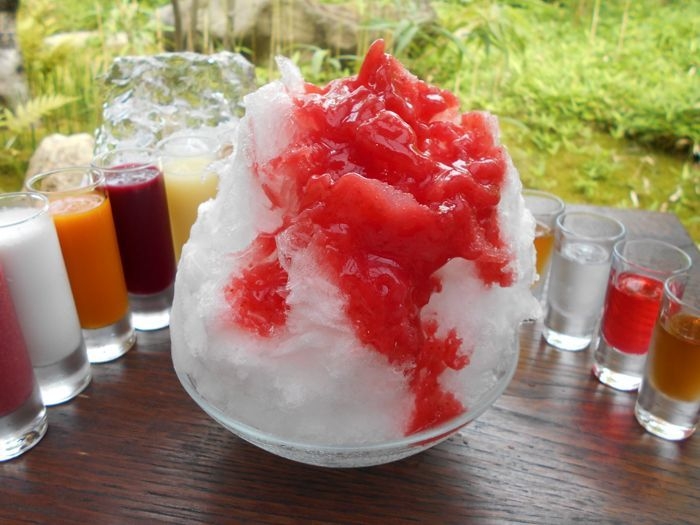 フルーツカクテルかき氷:いちご(イメージ)