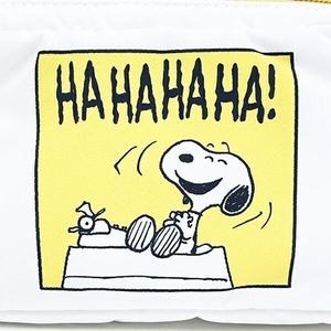 スヌーピーコミックポーチ