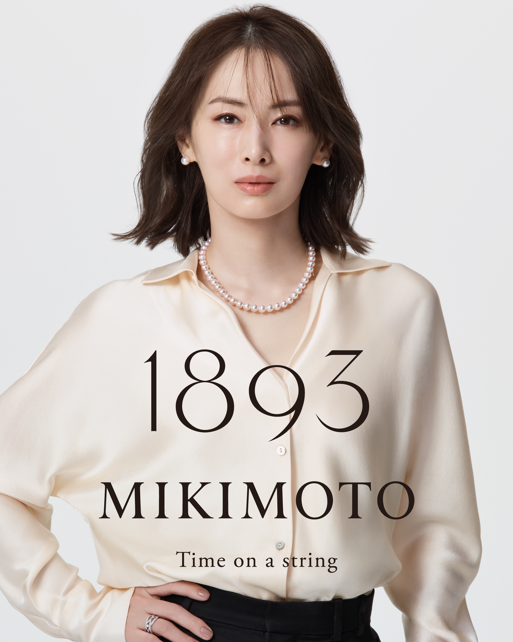 MIKIMOTOのグローバルキャンペーン 「1893 MIKIMOTO -Time on a string