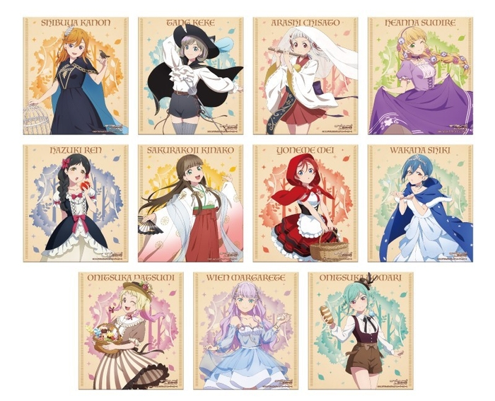 ▲アートパネル(童話モチーフ衣装) 【サイズ】H約140mm×W約125mm ※絵柄はお選びいただけません。