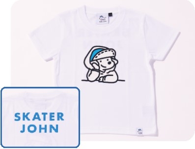 キッズTシャツ1(白・青)¥5,830-(税込)