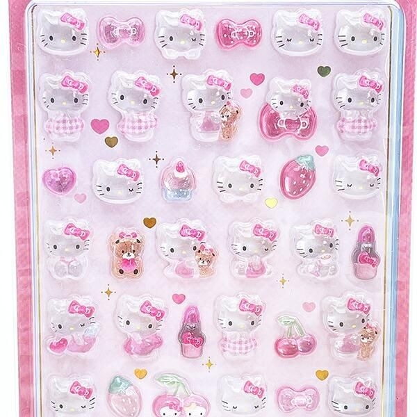 ぷっくりした透明感にキュンとするサンリオのボンボンドロップシール