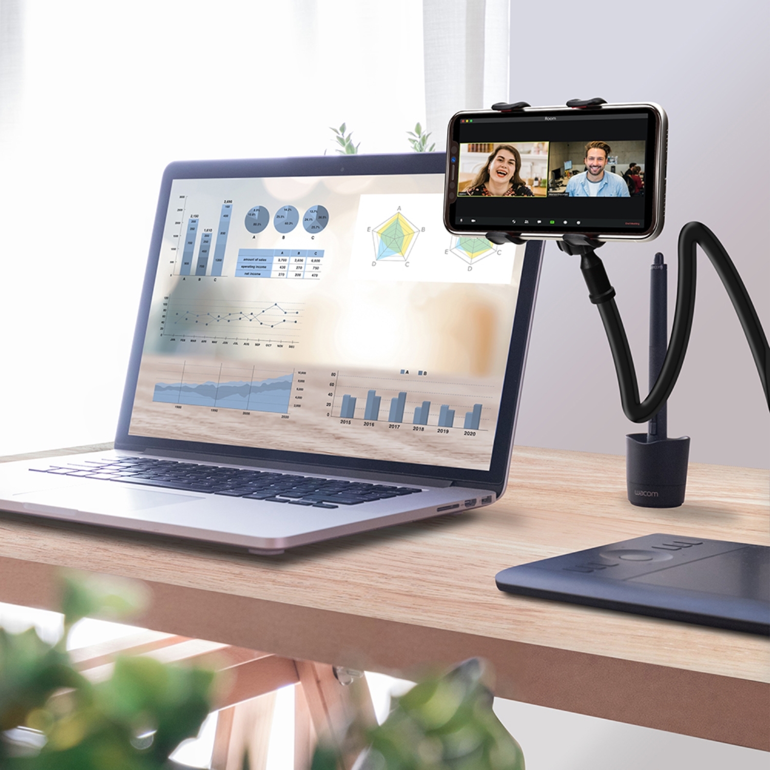 シーンに合わせて自由に調整