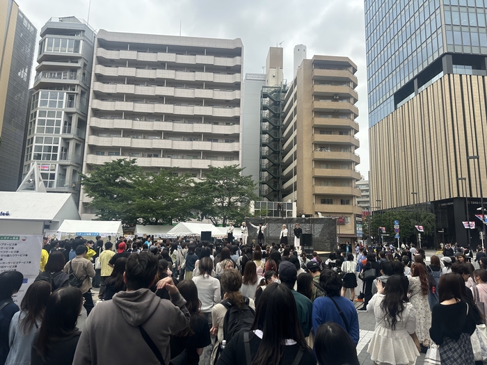 当日の賑わいの様子