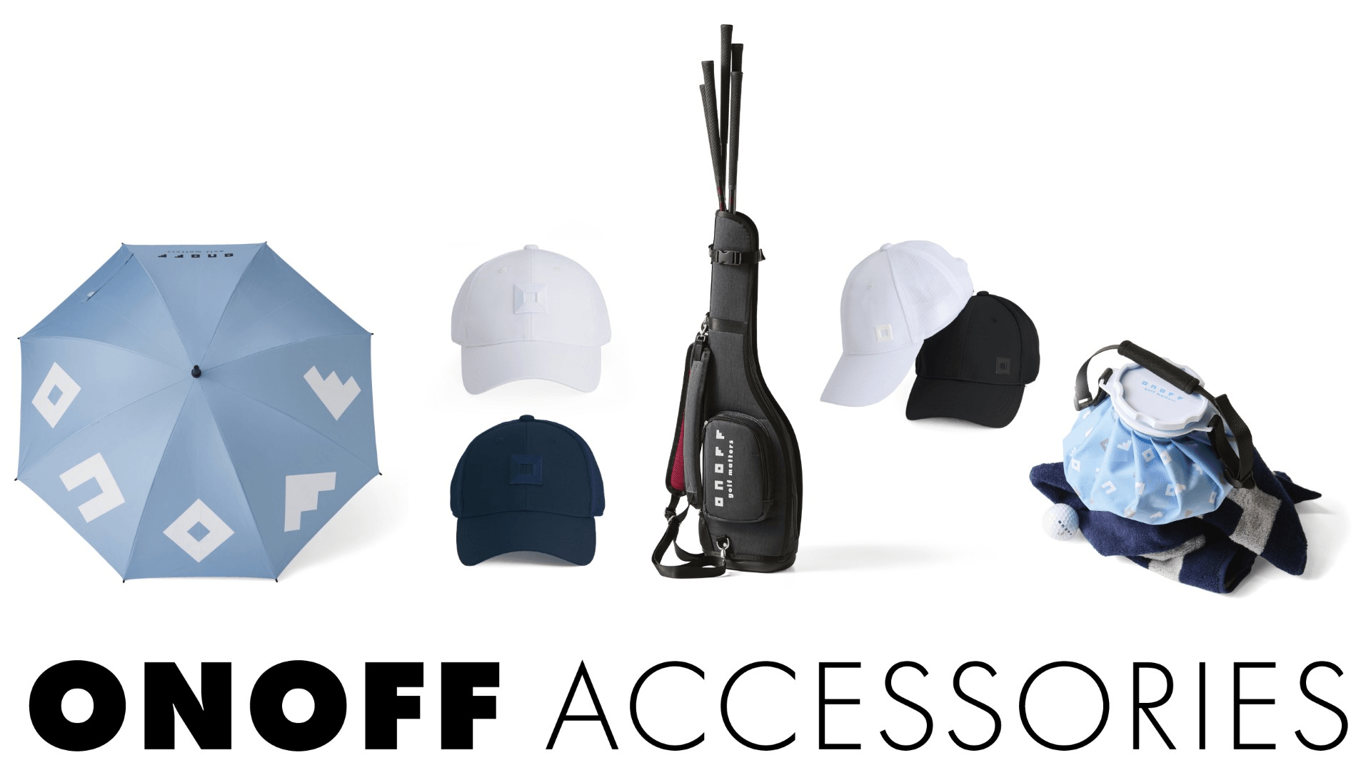 ゴルフライフを快適に！ ONOFFアクセサリー新製品4アイテムを4月23日