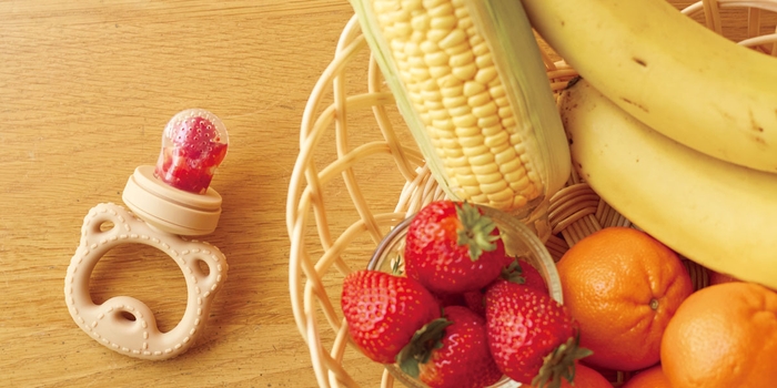 歯がためからフィーダーに自然に移行できる