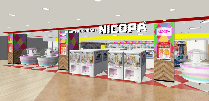 NICOPA&nico ground イメージパース