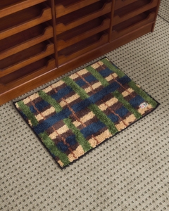 チェックネイビー