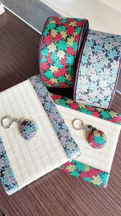 ミニ畳・畳縁小物作り by 山谷 玲子