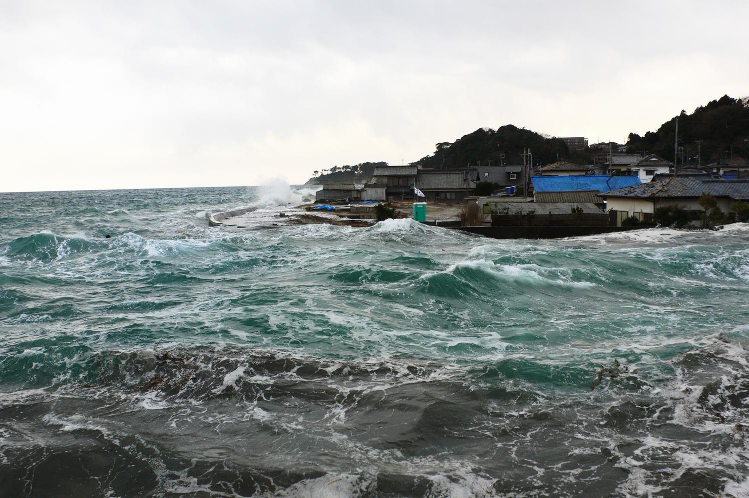 最大5.3mの高さの津波