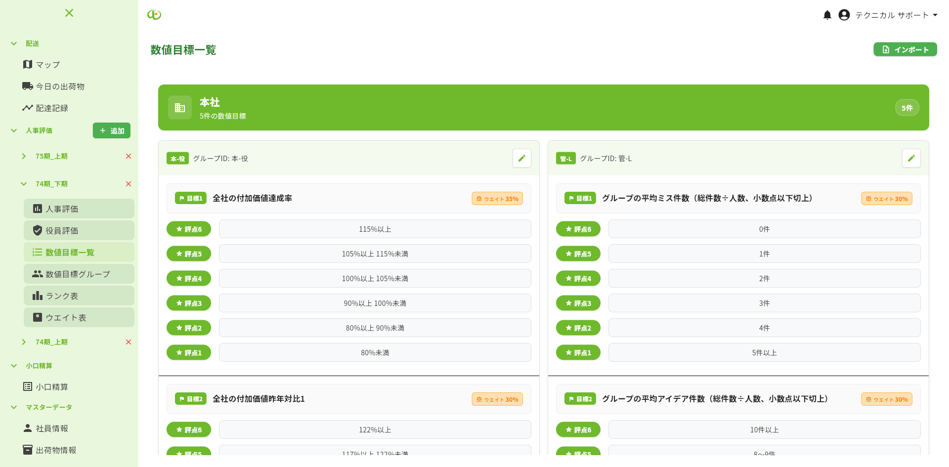 業務管理アプリ「Yamagami Growth App」に個人成績評価機能を追加