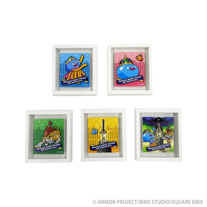 ▲「ドラゴンクエスト アイランド」4周年記念 フレームマグネット/880円(税込)