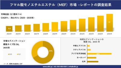 フマル酸モノエチルエステル（MEF）市場の発展、傾向、需要、成長分析及び予測2025ー2035年