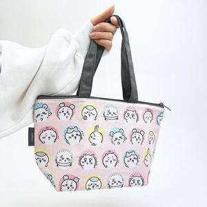 淡いピンクが優しいちいかわのランチグッズ