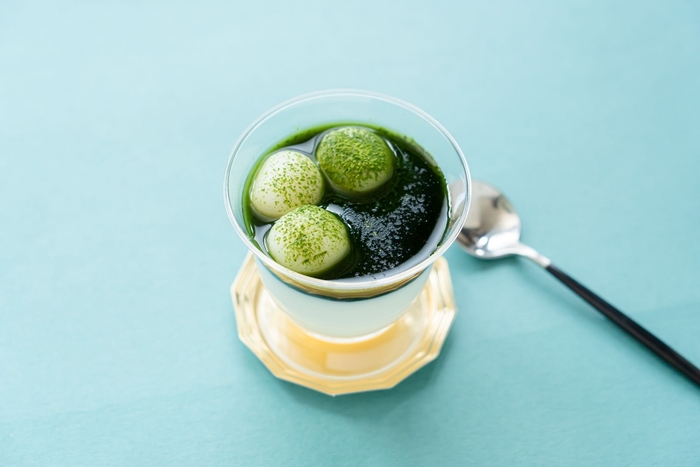 静岡県産抹茶白玉プリン