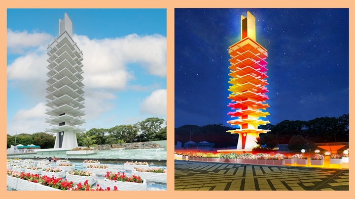 中央広場ライトアップ(イメージ)