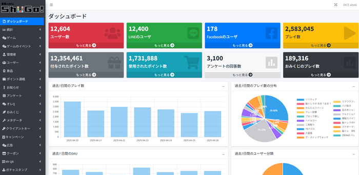 運営側管理画面