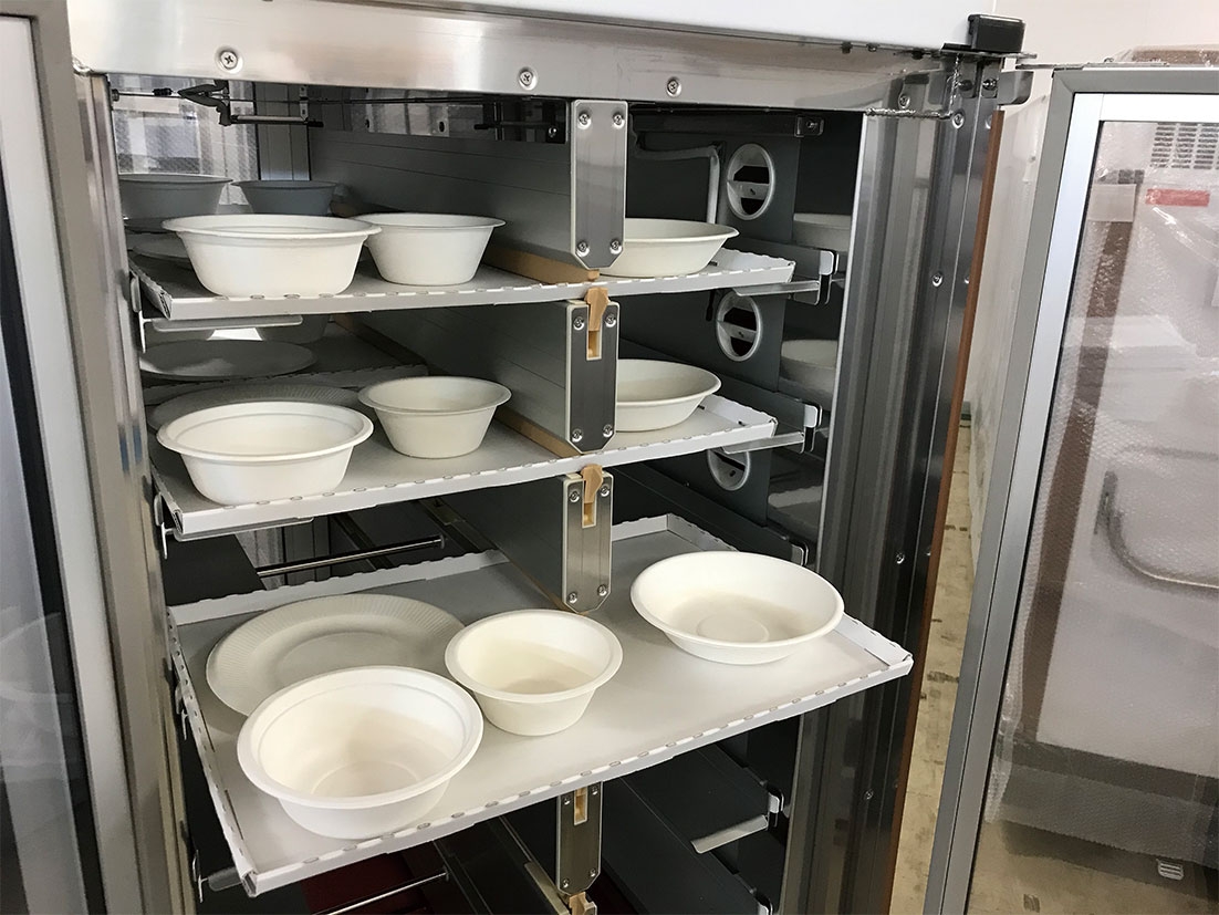 ディスポーザブルトレイ 使用イメージ