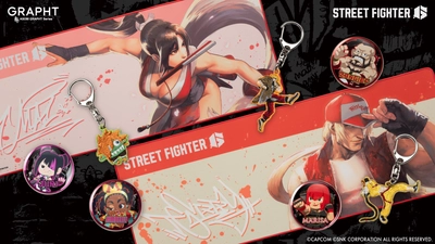 「ストリートファイター 6」発売2周年記念にあわせて 『ASOBI GRAPHT』から追加コラボアイテムが多数登場