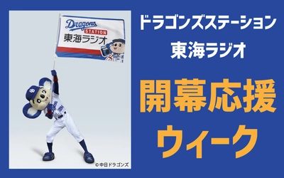 プロ野球開幕応援ウィーク第2弾！番組に応援メッセージを お送りいただいた方に抽選でモバイルバッテリーをプレゼント