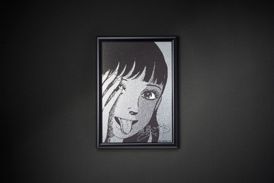 メタルグラフィアート【楳図かずお_洗礼A】