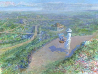 スタジオジブリアニメ『耳をすませば』背景画を手掛けた画家  井上直久の個展を12月20日から25日まで 銀座三越 本館7階ギャラリーで開催