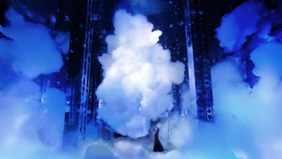 チームラボ《Massless Amorphous Sculpture》©チームラボ