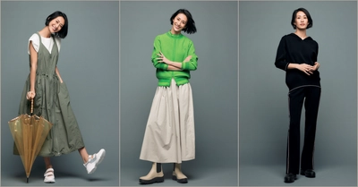 晴雨兼用で梅雨でも心地よい進化系レインウエア　 ディノスのファッションブランド『DAMA+PLUS』より4/1発売