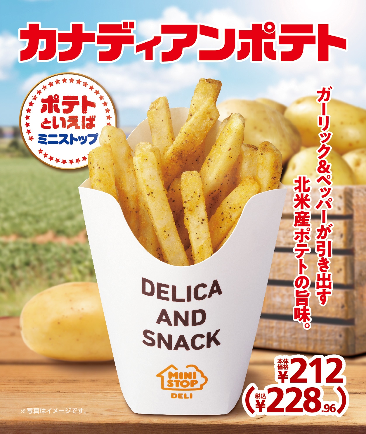 カナディアンポテト 販促画像