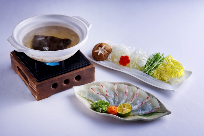 ▲春御膳の鯛鍋