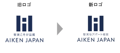堅実なアパート経営のアイケンジャパン コーポレートブランドロゴをリニューアル