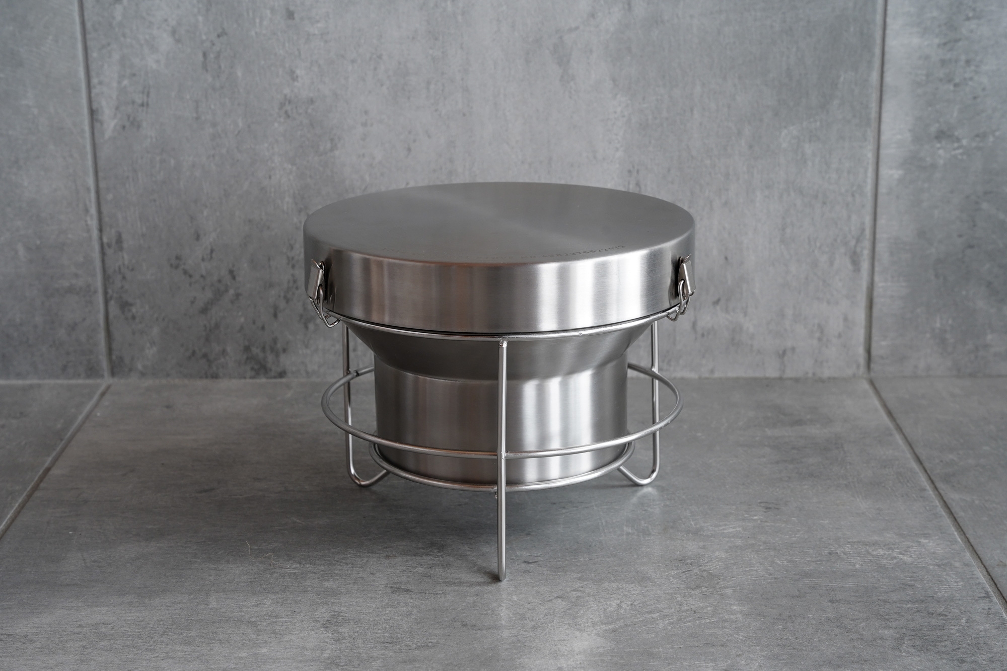 フタをしめたところ