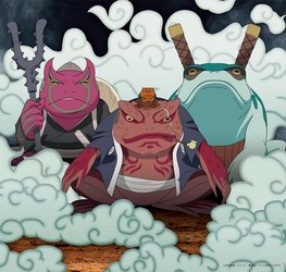 ナルトの誕生日を祝うため、口寄せ獣たちが大集合！ ニジゲンノモリ『忍里ナルトバースデー2025』 伍の巻 「出でよ、相棒！口寄せの術 ～ナルト仙人モード編～」10月開催