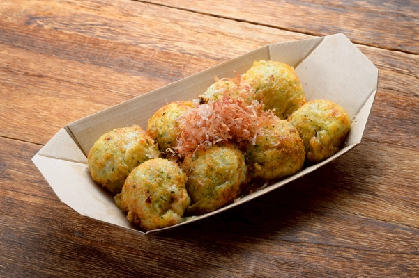 札幌で行列のできる、たこ焼とえび焼の「なかよし屋」 羅臼タコ漁師の浜茹でタコ使用　 11/21(金)旭川初オープン！