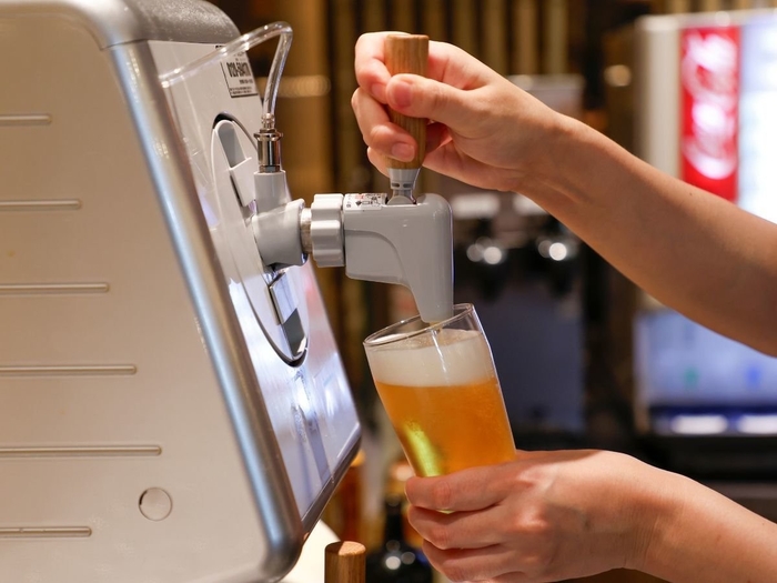 ビールが美味しい季節!飲み放題で喉を潤す