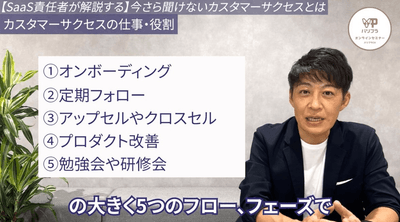 カスタマーサクセスの仕事・役割