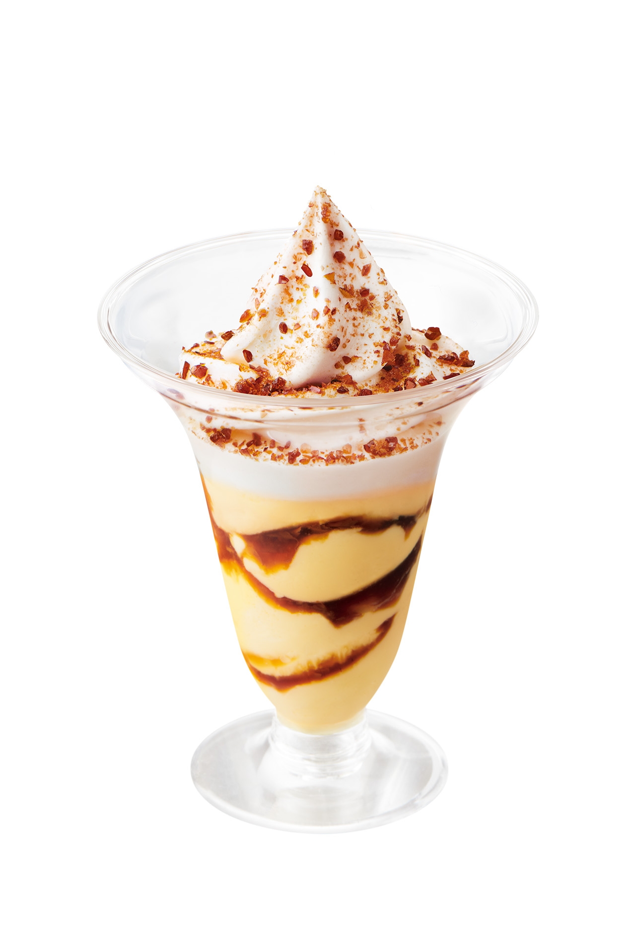 【なめらかプリンパフェ】 (イメージ)