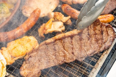 ＢＢＱの様子