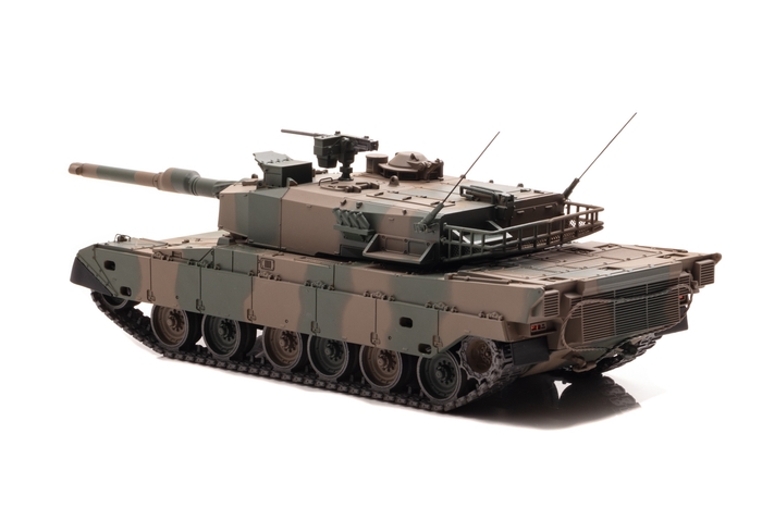 左後:1/43 陸上自衛隊 90式戦車