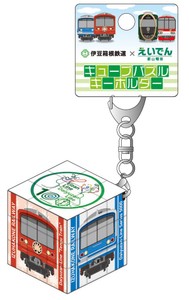 キューブパズルキーホルダー  立体イメージ