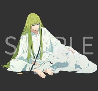 描き下ろしイラスト：ランサー＆銀狼の合成獣