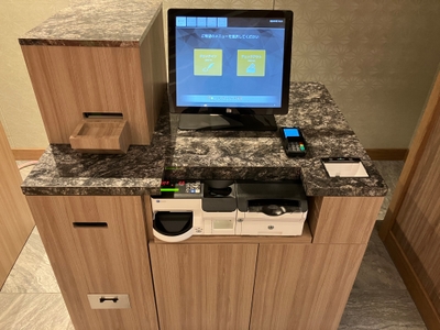 『家具組込型KIOSK』