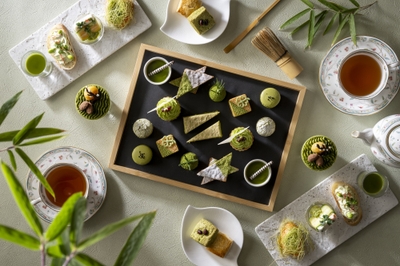 香り高い世羅産抹茶を使用したスイーツをお楽しみください。