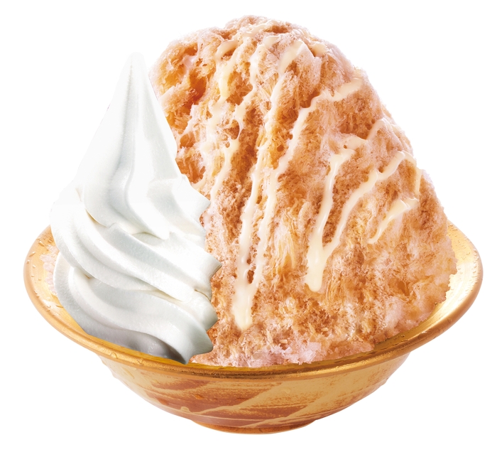 チャイ氷(ソフトクリームトッピング後)