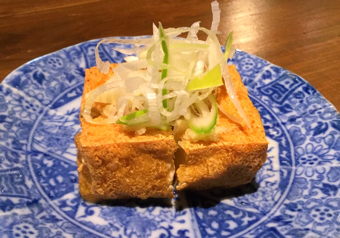 【新商品】自家製厚揚げ(生姜と葱たっぷり)500円