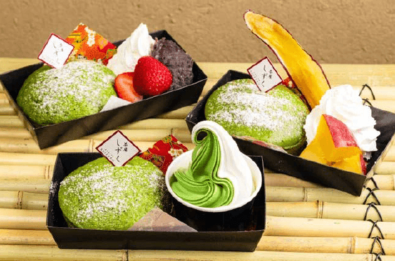 北海道十勝産の粒あんやさつまいもレモン煮など多数ご用意