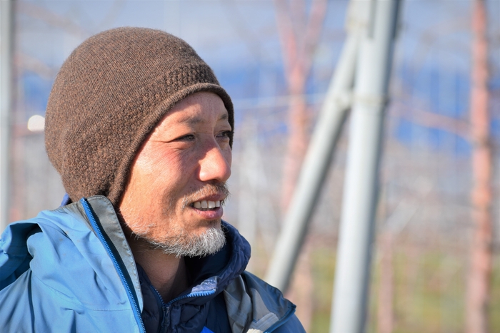 りんご農家 林 甲さん