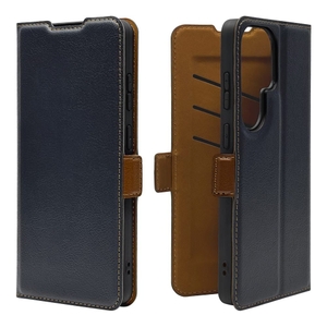 ネイビー×ブラウン