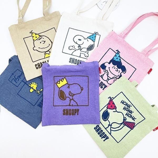 スヌーピーのミニトートバッグ