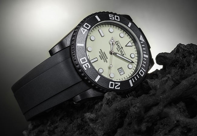 ■ダボサDAVOSA■テルノスプロブラックスーツ■161.583.50限定500 世界限定500本】スイス腕時計ブランド「DAVOSA（ダボサ）」より